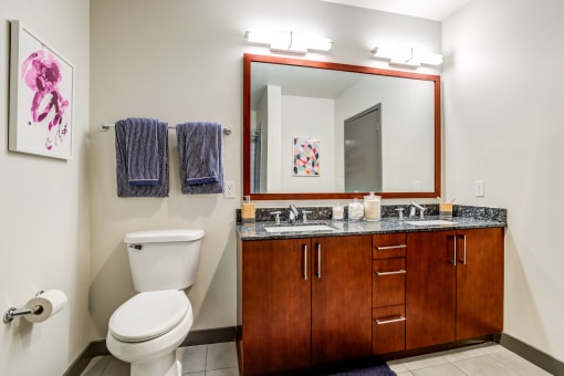 Bathroom  at Equinox Apartments, Washington
